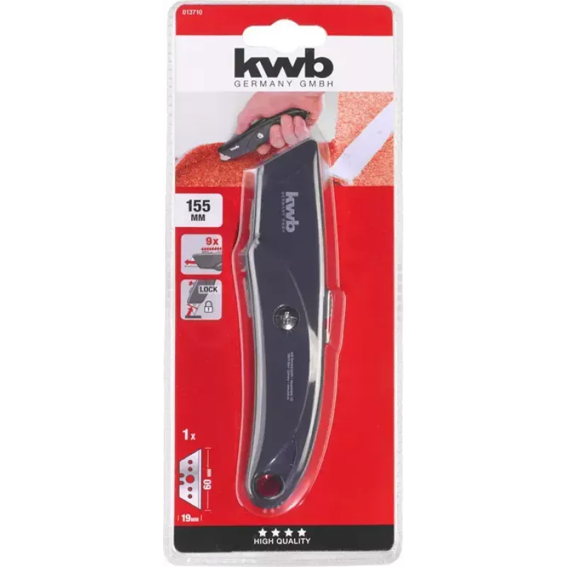 Taglierino KWB 013710 155 mm lunghezza 6 cm lama