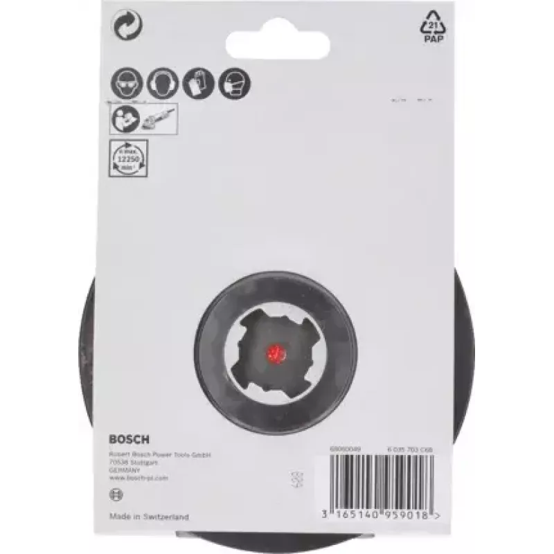 Bosch 2 608 601 721 accessorio per smerigliatrice angolare platorello di supporto