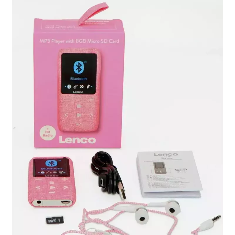 Lettore MP4 Lenco Xemio-861 rosa