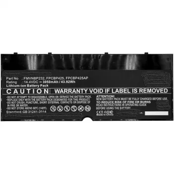 Batteria CoreParts MBXFU-BA0027 per Fujitsu LifeBook T904 T904U T935 U745