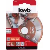 Disco da taglio KWB EASY CUT metallo duro universale 11,5 cm