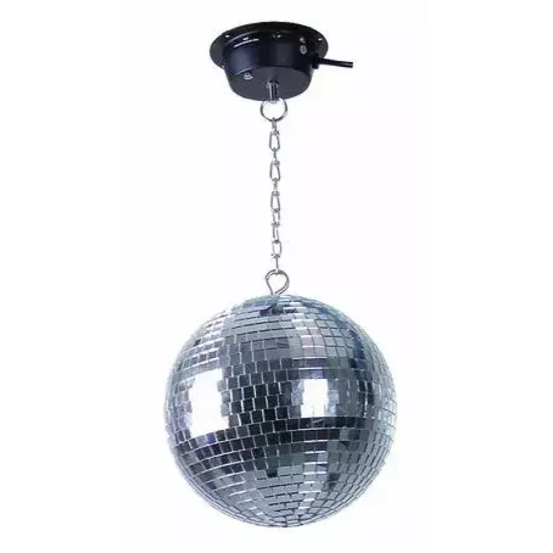 Set sfera specchiata 20 cm Eurolite Multicolour 30W 230V