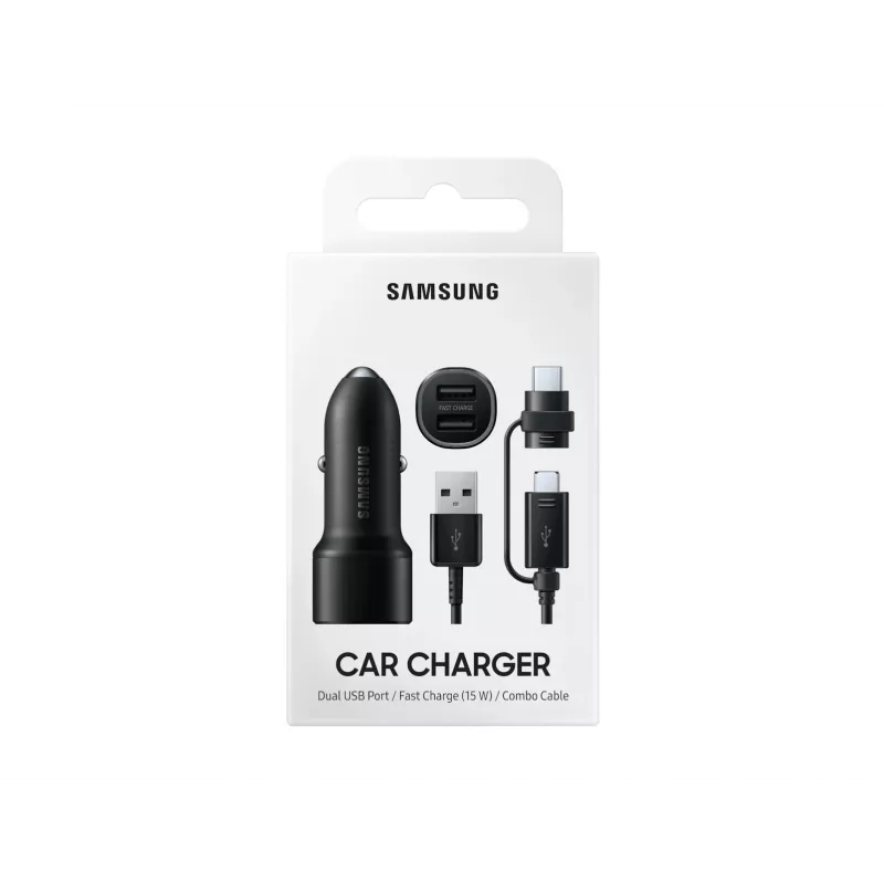 Samsung EP-L1100WBEGWW caricabatterie universale per cellulari nero da accendisigari auto