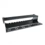 ACT Fiber Panel High Density 2HE per 12 cassette MTP®-MPO / piastre adattatore Keystone