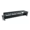 ACT Fiber Panel High Density 2HE per 12 cassette MTP®-MPO / piastre adattatore Keystone