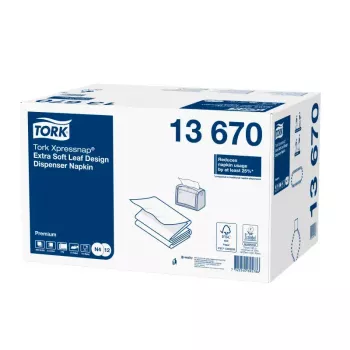 Tovaglioli di carta Tork 13670 bianco 500 pz.