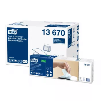Tovaglioli di carta Tork 13670 bianco 500 pz.