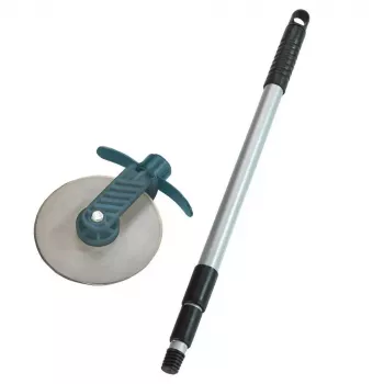 Estirpatore per erbacce WENKO 88231500 manico in acciaio inox plastica nero grigio 139 cm