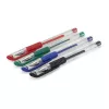 Hama Basic penna gel con cappuccio nero, blu, verde, rosso 4 pz.