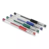 Hama Basic penna gel con cappuccio nero, blu, verde, rosso 4 pz.