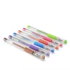 Hama Pastel penna gel con cappuccio blu, marrone, verde, arancione, rosa, viola 6 pz.