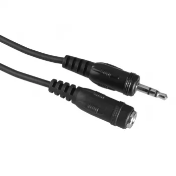 Cavo audio Hama 00205104 2,5m connettore maschio 3,5mm su connettore femmina nero