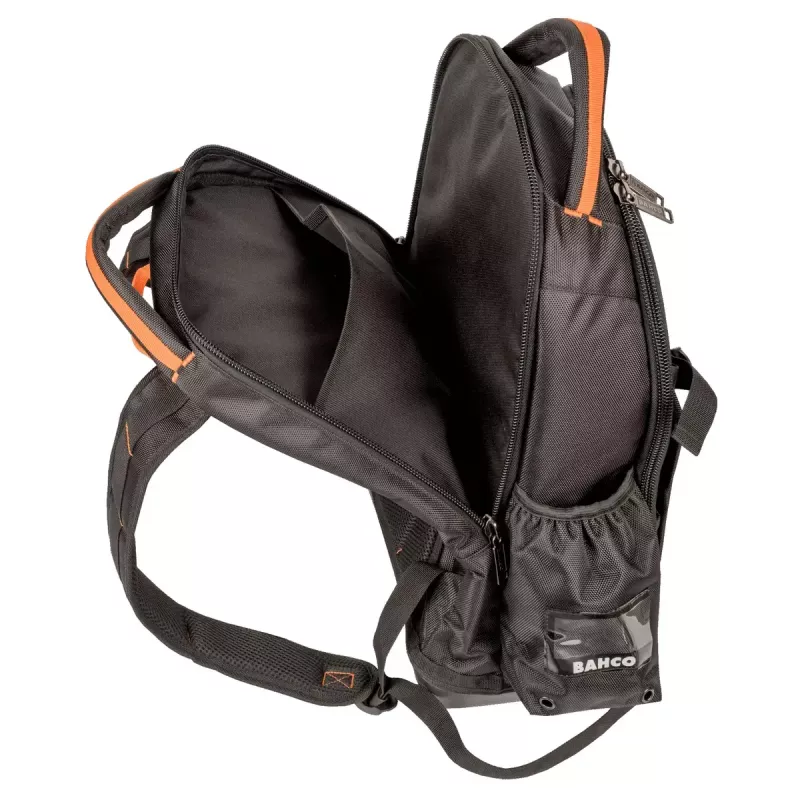 Zaino Bahco 4750FB8 design robusto e leggero con più tasche