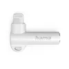 Hama 00201700 adattatore cavo 3,5 mm Lightning bianco