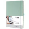 Quaderno Sigel CO680 A4 97 fogli verde copertina rigida