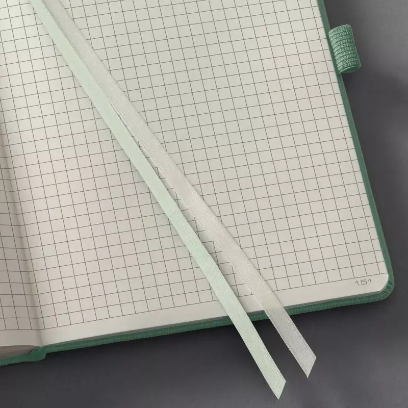 Quaderno Sigel CO680 A4 97 fogli verde copertina rigida