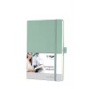 Quaderno Sigel CO683 A5 97 fogli verde copertina rigida