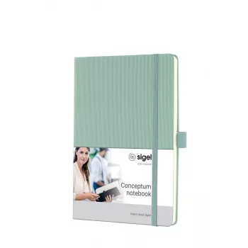 Quaderno Sigel CO683 A5 97 fogli verde copertina rigida