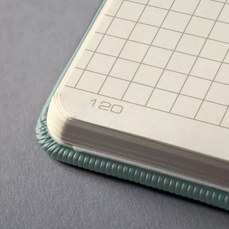 Quaderno Sigel CO683 A5 97 fogli verde copertina rigida