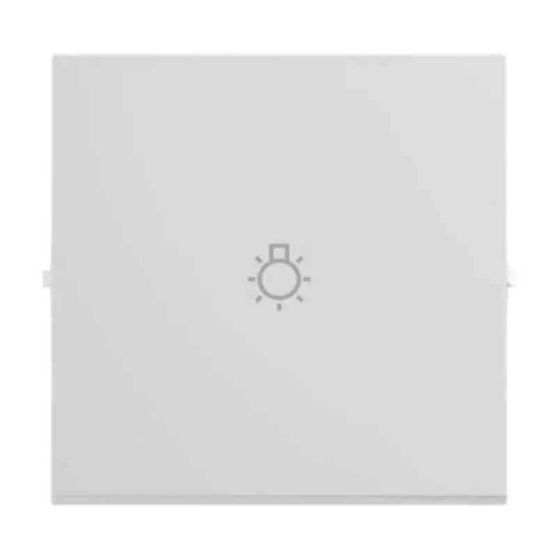 Legrand Seano 765113 tasto basculante con simbolo luce, antracite