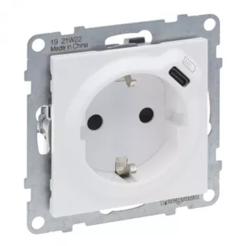 Legrand 765126 presa tipo F bianco