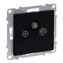 Legrand 765369 presa TV + SAT nero