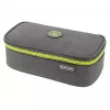 Astuccio portapenne Herlitz beatBox ABC poliestere grigio giallo 225x120x70mm