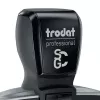 Timbro autoinchiostrante testo/data Trodat 5117 — impronta 4 x 46 mm, dimensione 89×52×160 mm