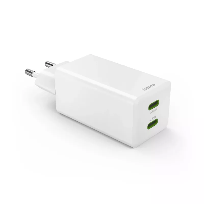 Hama 00201994 caricabatterie mobile per laptop, smartphone, tablet bianco AC ricarica rapida per interni