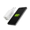 Hama 00201994 caricabatterie mobile per laptop, smartphone, tablet bianco AC ricarica rapida per interni