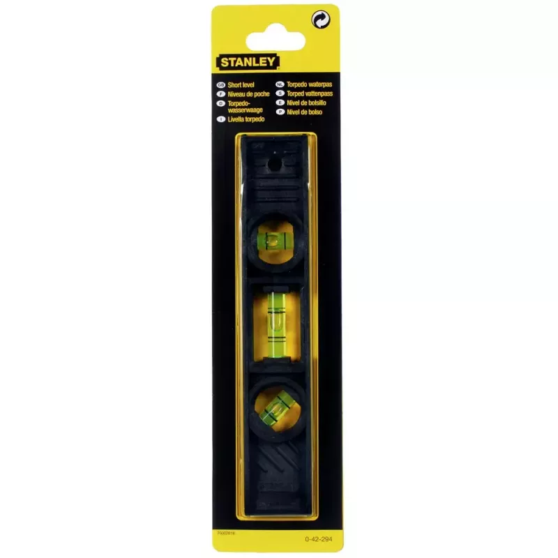 Livella a bolla Stanley 0,2 m nero precisione 2 mm/m