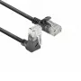 ACT Nero 3 metri U/UTP CAT6A LSZH Slimline cavo patch con RJ45 DC4903