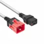 ACT Cavo di alimentazione C19 IEC Lock - C20 IEC Lock Dual Locking bianco 1 m, PC3635