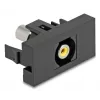 DeLOCK Easy 45 presa RCA nero giallo femmina