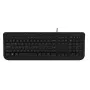 Incase Designed by Microsoft tastiera Wired-600, con filo, USB, QWERTZ, tedesca, nero, universale