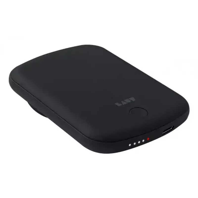 Powerbank LAUT PW02 5000 mAh ricarica wireless nero