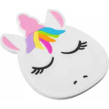 Badge LAUT MAGMOJI — adesivo decorativo in PVC bianco, compatibile MagSafe