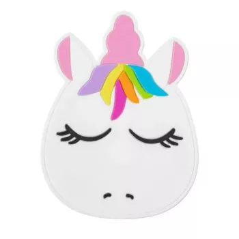 Badge LAUT MAGMOJI — adesivo decorativo in PVC bianco, compatibile MagSafe