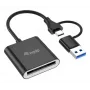 Lettore di schede Equip 245461 USB 3.2 Gen 2 Type-C nero CFexpress 2.0