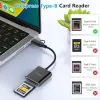 Lettore di schede Equip 245461 USB 3.2 Gen 2 Type-C nero CFexpress 2.0