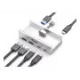 Equip 128967 hub interfacce USB 3.2 Gen 1 (3.1 Gen 1) Type-A 5000 Mbit/s alluminio