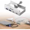 Equip 128967 hub interfacce USB 3.2 Gen 1 (3.1 Gen 1) Type-A 5000 Mbit/s alluminio