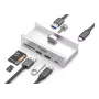 Equip 128968 hub interfacce USB 3.2 Gen 1 (3.1 Gen 1) Type-A 5000 Mbit/s alluminio