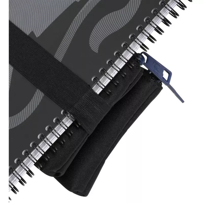 Astuccio morbido Oxford 400183590 nero 220x70x90 mm