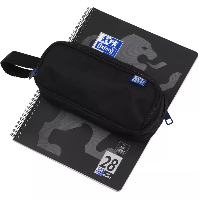 Astuccio morbido Oxford 400183523 nero 220x70x90 mm