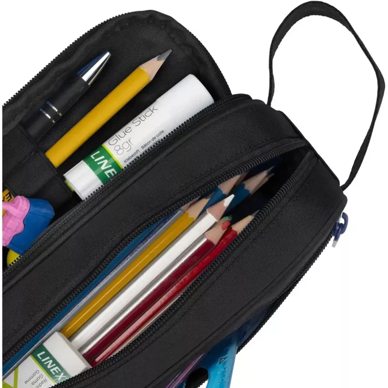 Astuccio morbido Oxford 400183523 nero 220x70x90 mm