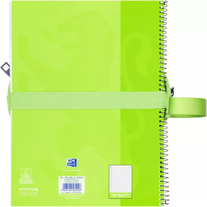 Astuccio morbido Oxford 400183525 verde 220x70x90 mm