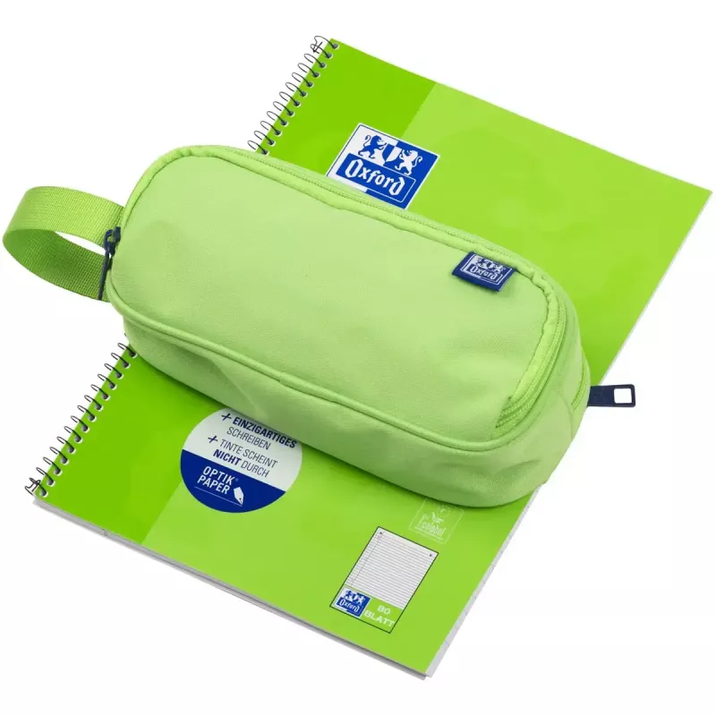 Astuccio morbido Oxford 400183525 verde 220x70x90 mm