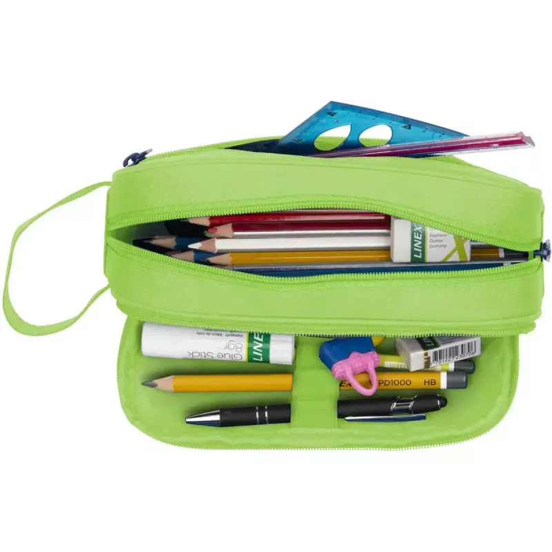 Astuccio morbido Oxford 400183525 verde 220x70x90 mm