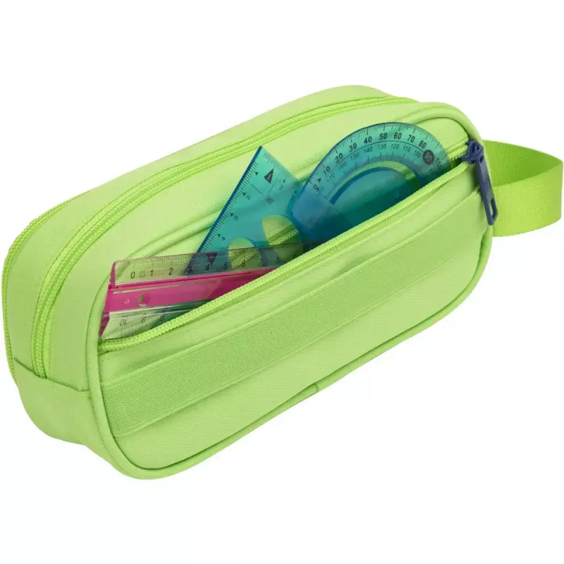 Astuccio morbido Oxford 400183525 verde 220x70x90 mm